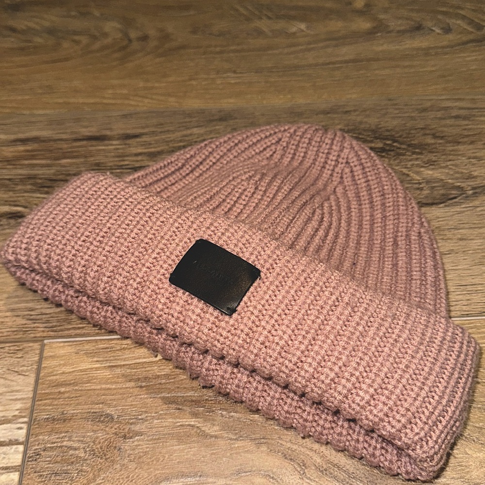 ALL SAINTS BEANIE BABY PINK OS